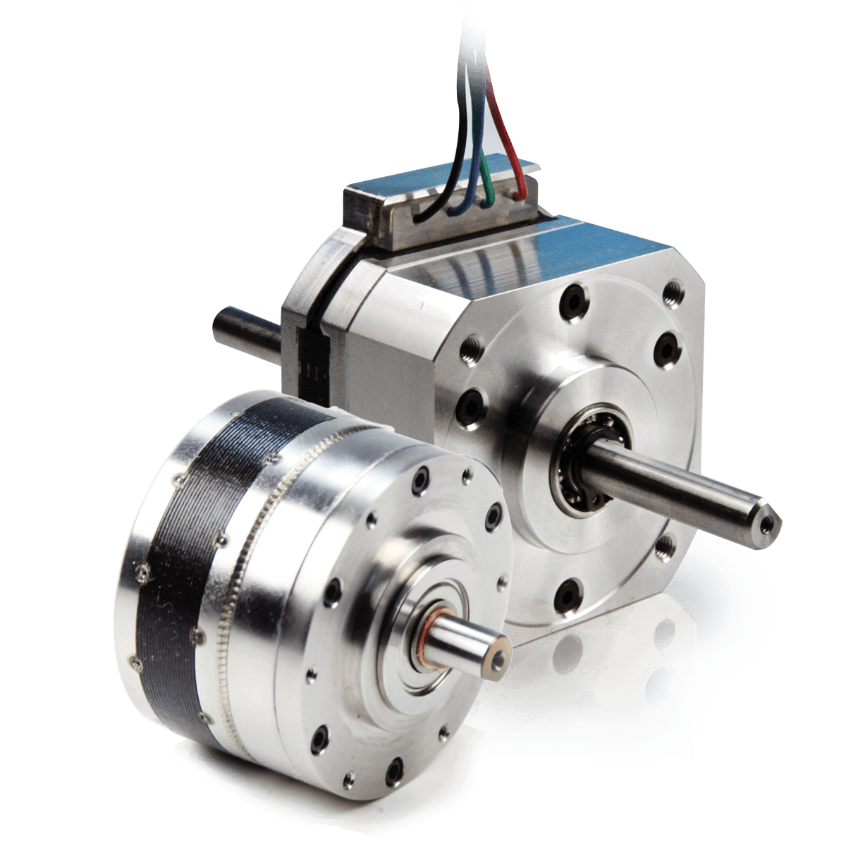 Ultra-Slim Stepper Motor with 5:1 Integrated Gearbox