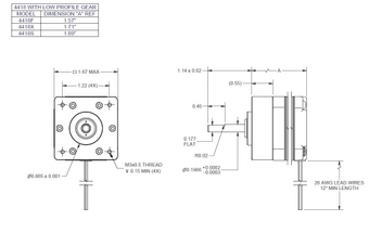 Slim Planetary Gearbox for NEMA 17 Stepper Motors